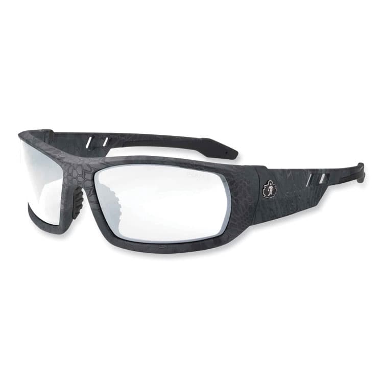 ERGODYNE CORPORATION Skullerz Odin Safety Glasses, Kryptek Typhon Full Frame, Clear Dual Lens (EGO50500)