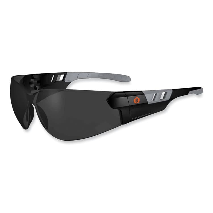 ERGODYNE CORPORATION Skullerz Saga Frameless Safety Glasses, Fog-Off Technology, Frameless, Smoke Single Lens (EGO59133)