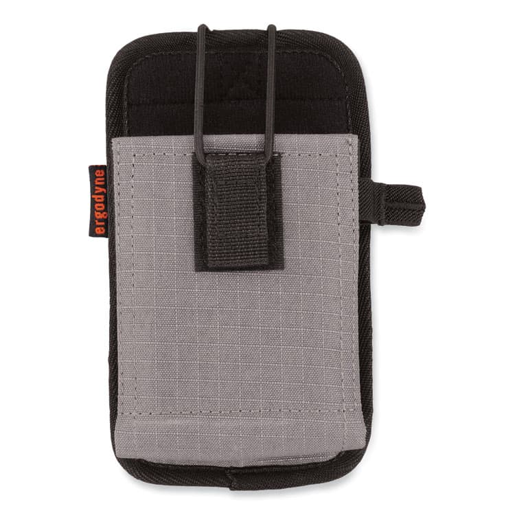 ERGODYNE CORPORATION Squids 5544 Phone Style Scanner Holster with Belt Clip and Loops, 1 Compartment, 3.75 x 1.25 x 6.5, Gray (EGO19187)