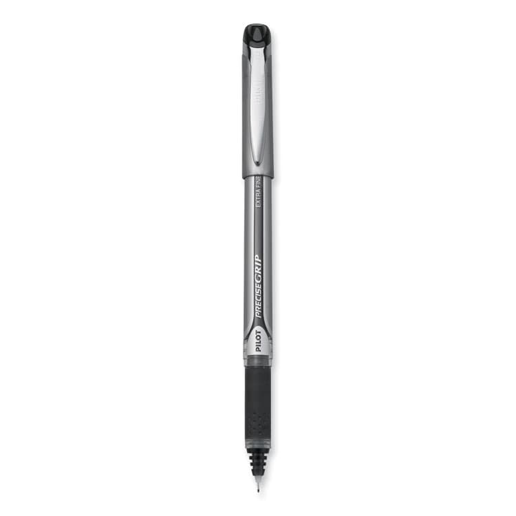 PILOT CORP. OF AMERICA Precise Grip Rollerball Pen, Stick, Extra-Fine 0.5 mm, Black Ink, Black Barrel (PIL28801)