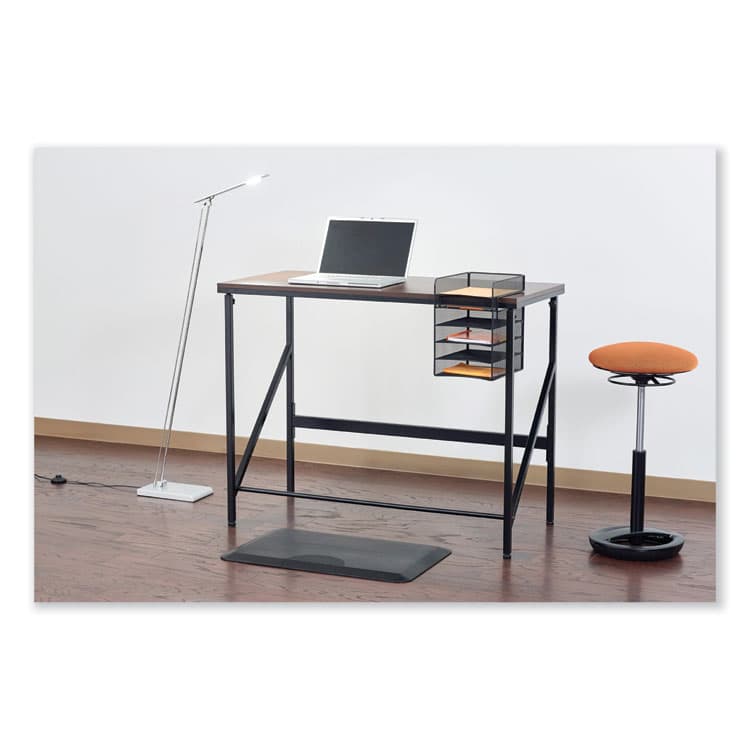 SAFCO PRODUCTS Onyx Horizontal Hanging Storage, 5 Sections, Letter Size Files, 10.25" x 12.4" x 14.4", Black (SAF3240BL) thumbnail 2