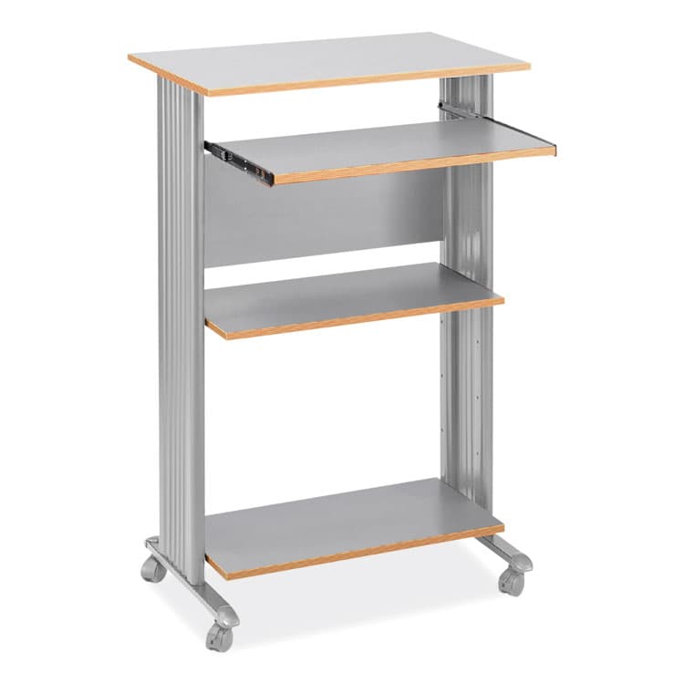 SAFCO PRODUCTS Muv Standing Desk, 29.5" x 22" x 45", Gray (SAF1923GR)