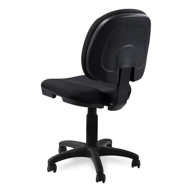 NATIONAL PUBLIC SEATING Comfort Task Chair, Supports Up to 300 lb, 19" to 23" Seat Height, Black Seat, Black Back, Black Base (NPSCTC) thumbnail 2