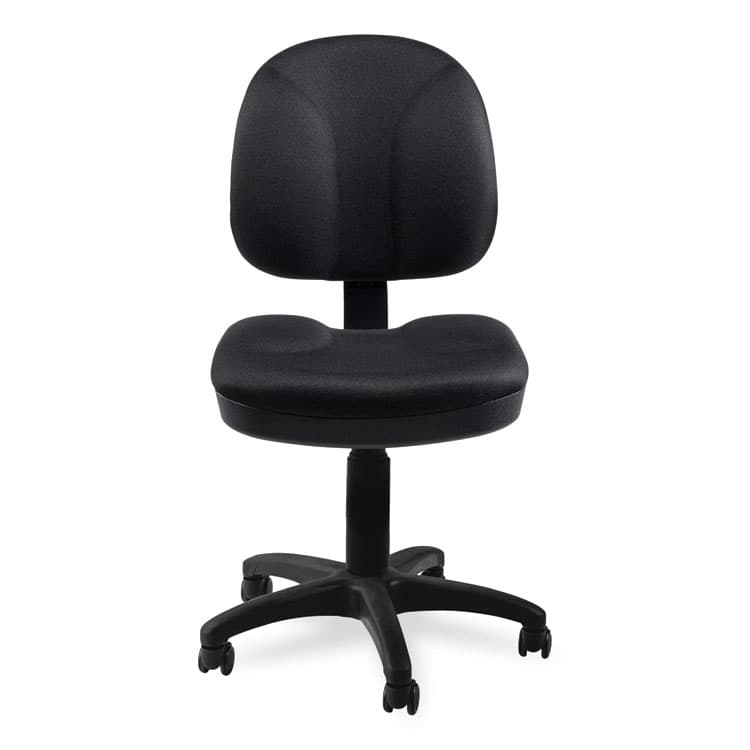NATIONAL PUBLIC SEATING Comfort Task Chair, Supports Up to 300 lb, 19" to 23" Seat Height, Black Seat, Black Back, Black Base (NPSCTC) thumbnail 4