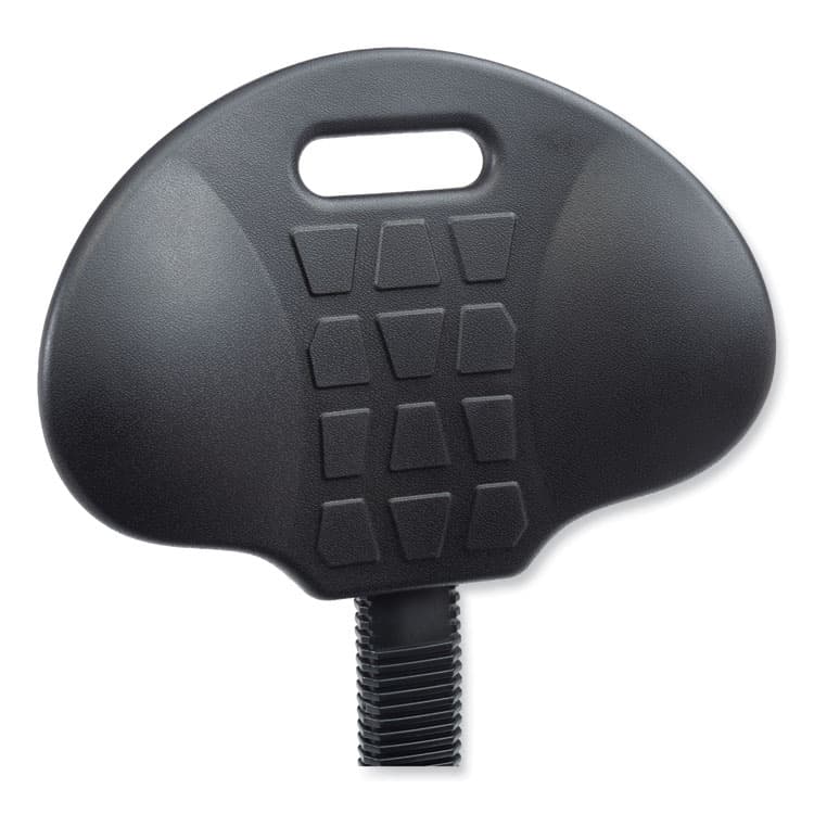 NATIONAL PUBLIC SEATING 6700 Series Adjustable Height Polyurethane Task Stool, Supports Up to 300 lb, 22" to 32" Seat Height, Black (NPS6722HB) thumbnail 3