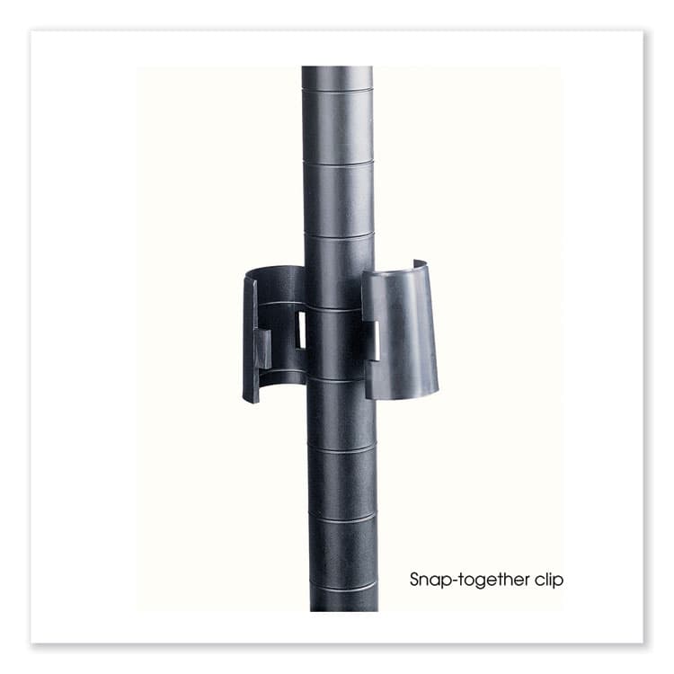 SAFCO PRODUCTS Industrial Wire Shelving, Four-Shelf, 48w x 18d x 72h, Metallic Gray (SAF5291GR) thumbnail 2