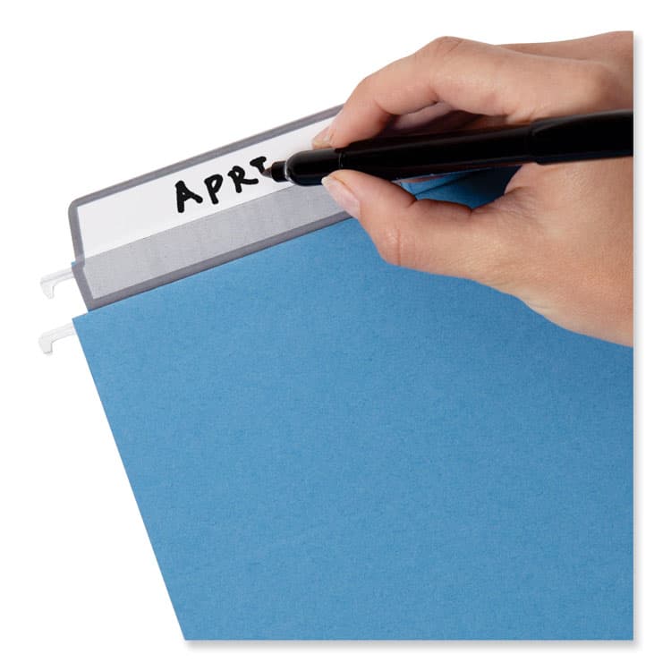 SMEAD MANUFACTURING CO. Colored Hanging File Folders with ProTab Kit, Letter Size, 1/3-Cut, Blue (SMD64210) thumbnail 2