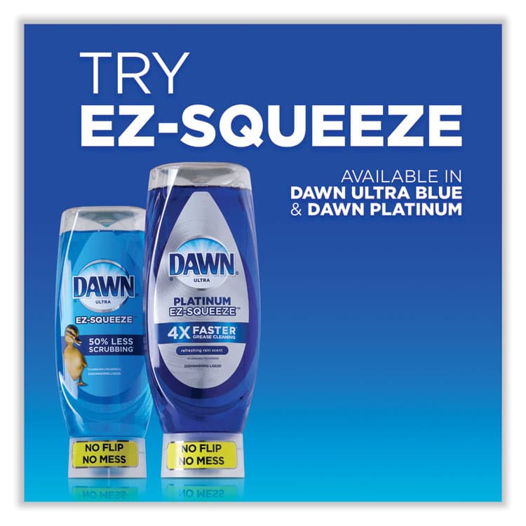 PROCTER & GAMBLE Ultra Liquid Dish Detergent, Dawn Original, 22 oz E-Z Squeeze Bottle (PGC00208) thumbnail 2