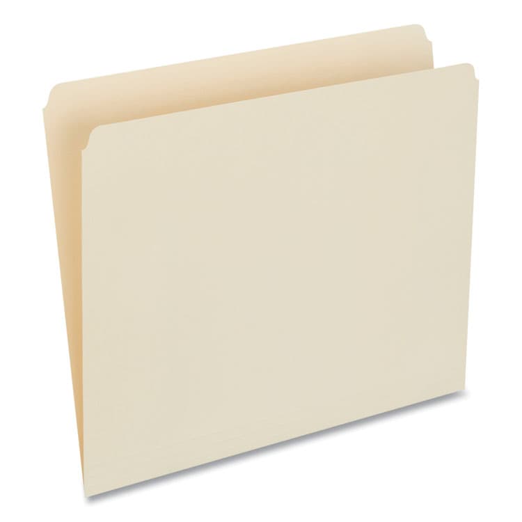 UNIVERSAL OFFICE PRODUCTS Top Tab File Folders, Straight Tabs, Letter Size, 0.75" Expansion, Manila, 100/Box (UNV12110) thumbnail 2