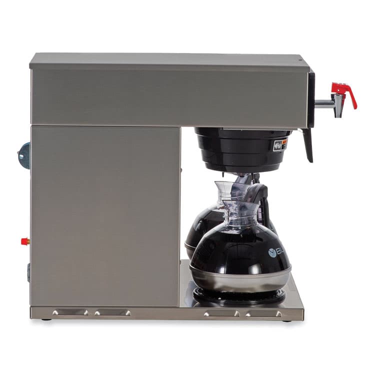 BUNN-O-MATIC Axiom 15-3 12-Cup Low Profile Automatic Coffee Brewer, Gray/Stainless Steel (BUN387000002) thumbnail 4