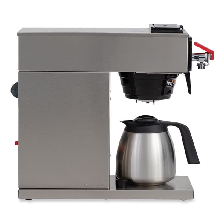 BUNN-O-MATIC CWTF15-TC 12-Cup Automatic Thermal Coffee Brewer, Gray/Stainless Steel (BUN129500360) thumbnail 4