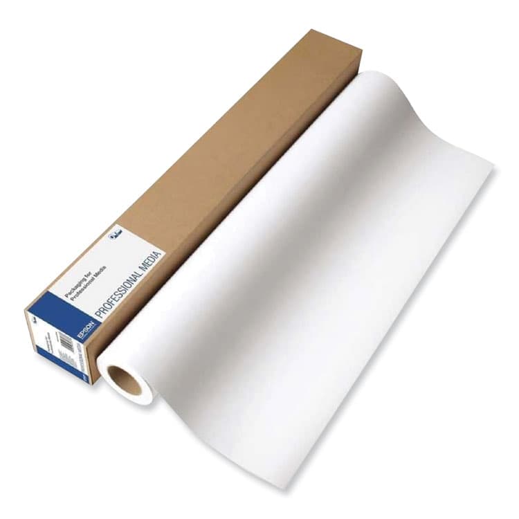 EPSON AMERICA, . Standard Proofing Paper Roll, 9 mil, 24" x 100 ft, Semi-Matte White (EPSS045112) thumbnail 2