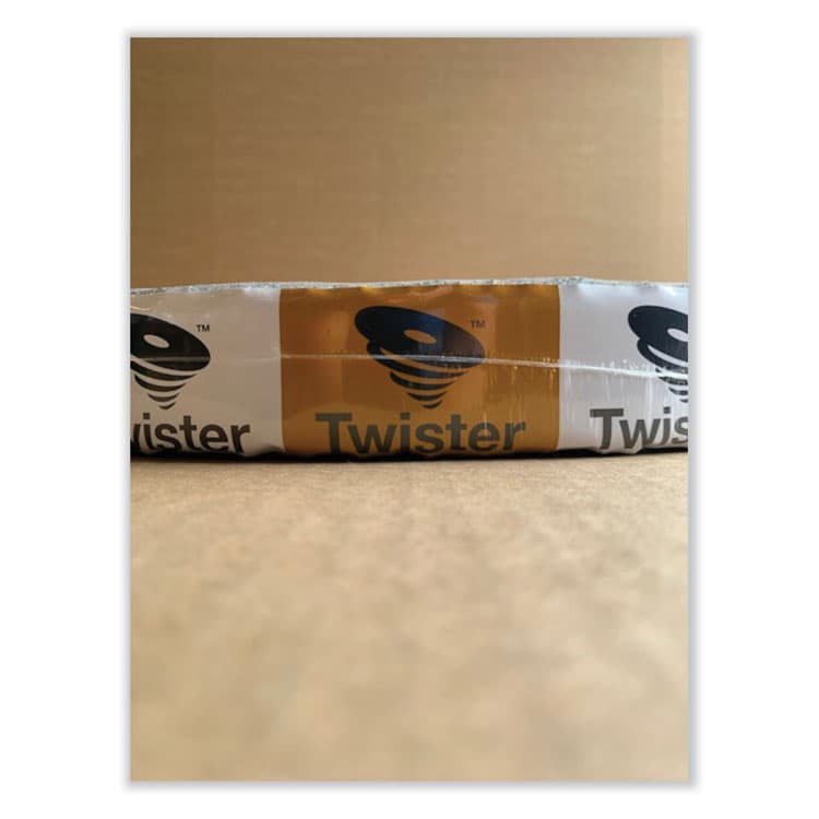 DIVERSEY Twister Floor Pad, 20" Diameter, Orange, 2/Carton (DVODD1229595) thumbnail 2