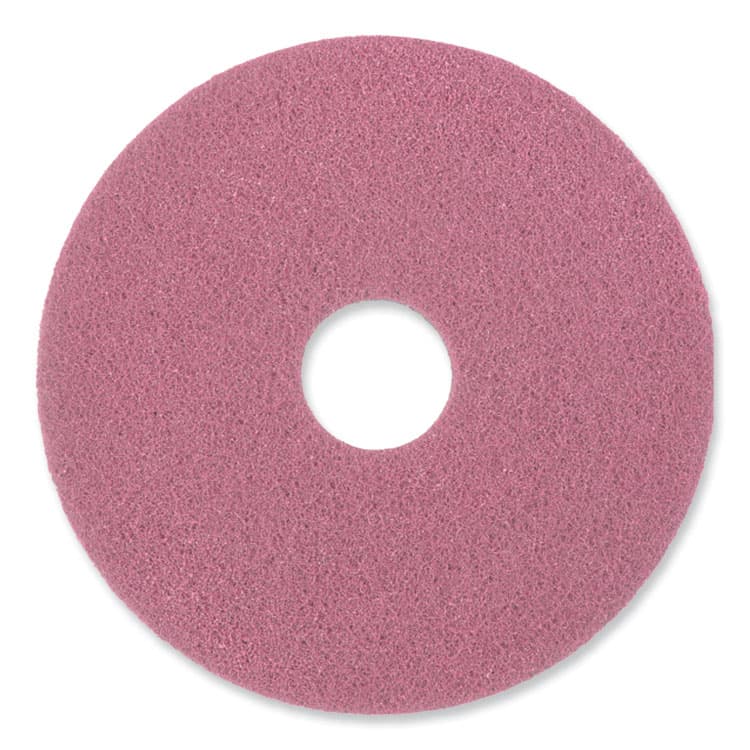 DIVERSEY Twister Floor Pad, 20" Diameter, Pink, 2/Carton (DVODD1229604)