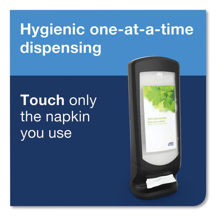 ESSITY Xpressnap Stand Napkin Dispenser, 9.25 x 9.25 x 24.5, Black (TRK6332000) thumbnail 4