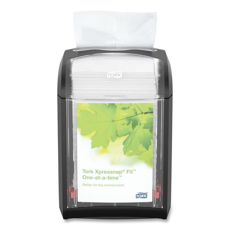 ESSITY Xpressnap Fit Napkin Dispenser, Tabletop, 4.4 x 5.6 x 6.7, Black (TRK7232000)