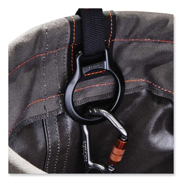 ERGODYNE CORPORATION Arsenal 5960 Canvas Hoist Bucket with D-Rings, 150 lb, Gray (EGO14960) thumbnail 2