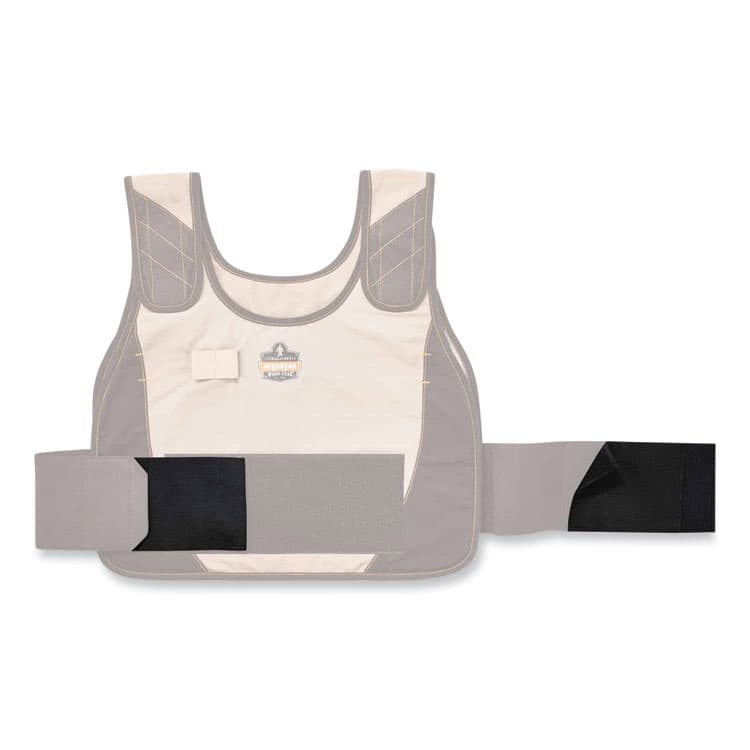 ERGODYNE CORPORATION Chill-Its 6240 Phase Change Cooling Vest Elastic Extenders, 3.5", Black (EGO12208) thumbnail 4