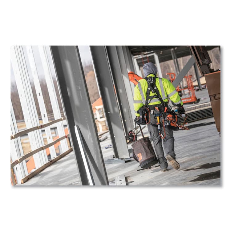 ERGODYNE CORPORATION Arsenal 5930 Web Handle Canvas Hoist Bucket, 150 lb, Gray (EGO14930) thumbnail 4