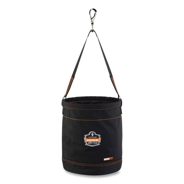 ERGODYNE CORPORATION Arsenal 5970 Swiveling Hook Nylon Hoist Bucket, 100 lb, Black (EGO14970) thumbnail 3