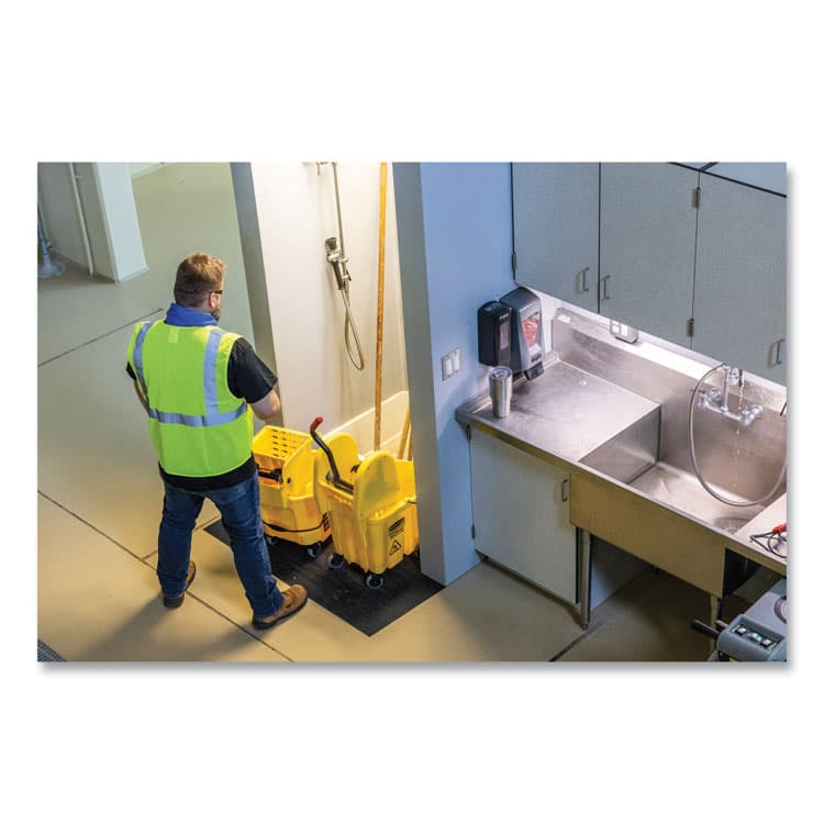 ERGODYNE CORPORATION GloWear 8205Z Class 2 Super Economy Mesh Vest, Polyester, Lime, 2X-Large/3X-Large (EGO20997) thumbnail 2