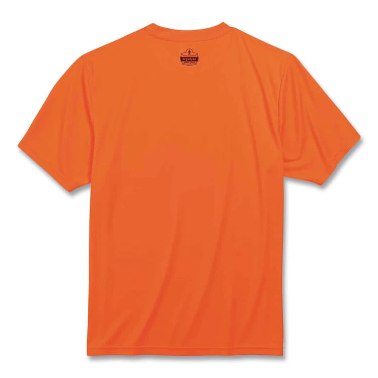 ERGODYNE CORPORATION GloWear 8089 Non-Certified Hi-Vis T-Shirt, Polyester, X-Large, Orange (EGO21565) thumbnail 2