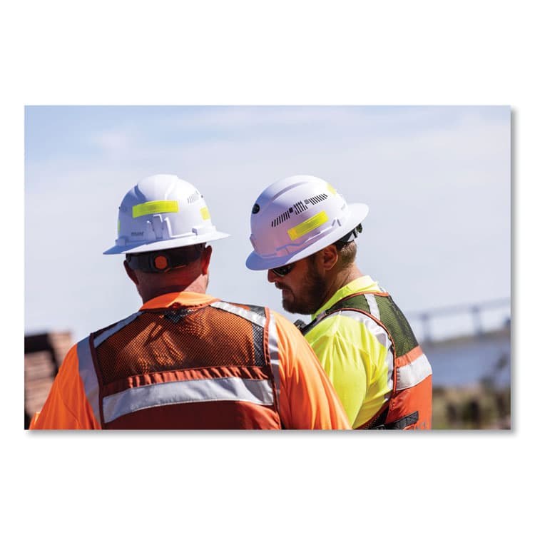 ERGODYNE CORPORATION GloWear 8391 Class 3 Hi-Vis Long Sleeve Shirt, Polyester, Lime, 5X-Large (EGO21709) thumbnail 2