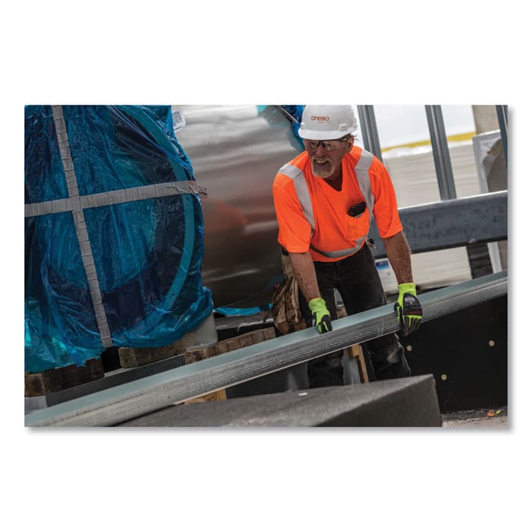 ERGODYNE CORPORATION GloWear 8289 Class 2 Hi-Vis T-Shirt, Polyester, Orange, 4X-Large (EGO21518) thumbnail 2