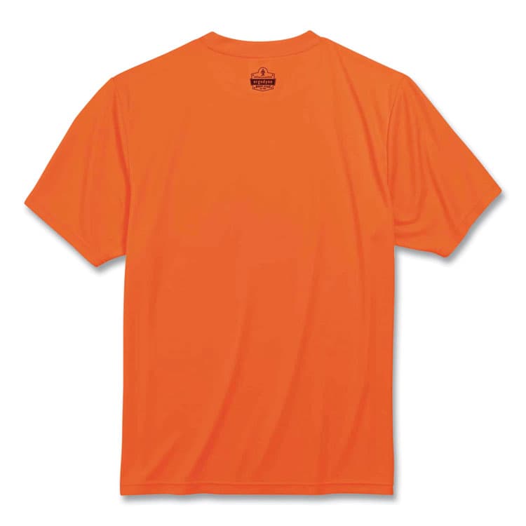 ERGODYNE CORPORATION GloWear 8089 Non-Certified Hi-Vis T-Shirt, Polyester, Small, Orange (EGO21562) thumbnail 2