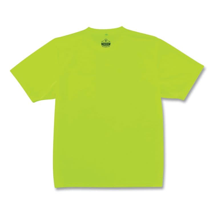 ERGODYNE CORPORATION GloWear 8089 Non-Certified Hi-Vis T-Shirt, Polyester, 3X-Large, Lime (EGO21557) thumbnail 3