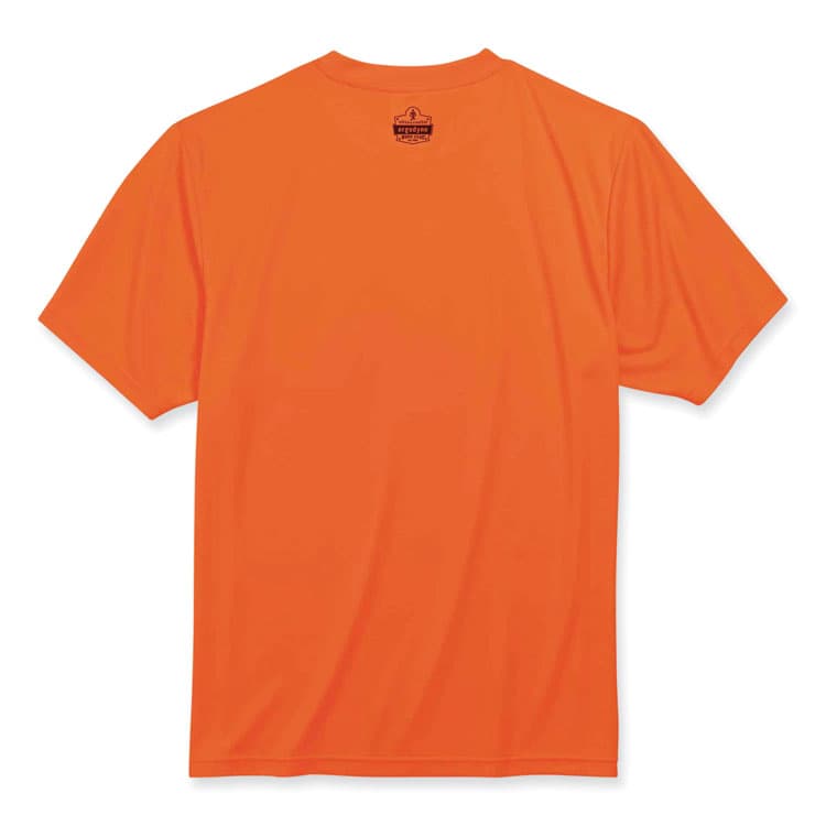 ERGODYNE CORPORATION GloWear 8089 Non-Certified Hi-Vis T-Shirt, Polyester, Medium, Orange (EGO21563) thumbnail 4