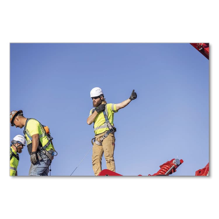 ERGODYNE CORPORATION GloWear 8289 Class 2 Hi-Vis T-Shirt, Polyester, Lime, Medium (EGO21503) thumbnail 4