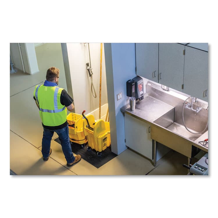 ERGODYNE CORPORATION GloWear 8205Z Class 2 Super Economy Mesh Vest, Polyester, Lime, Large/X-Large (EGO20995) thumbnail 4