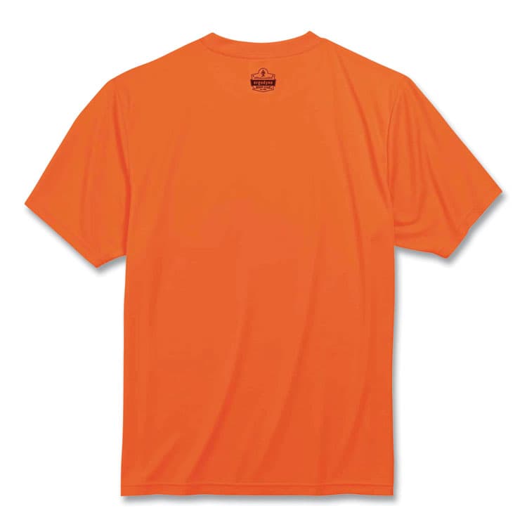 ERGODYNE CORPORATION GloWear 8089 Non-Certified Hi-Vis T-Shirt, Polyester, Large, Orange (EGO21564) thumbnail 4