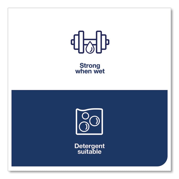 ESSITY Foodservice Cloth, 13 x 24, Blue, 150/Carton (TRK192192) thumbnail 4