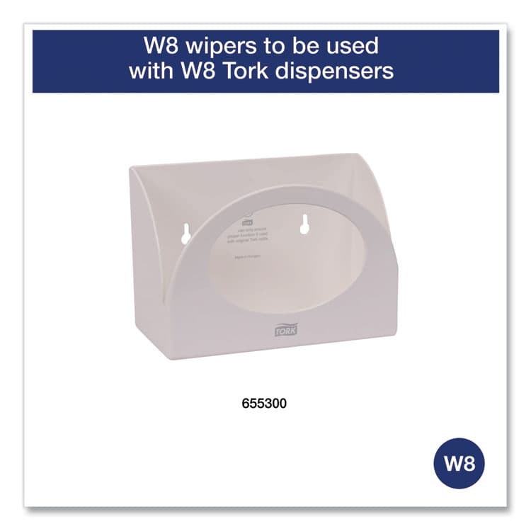 ESSITY Small Pack Foodservice Cloth, 1-Ply, 11.75 x 14.75, Unscented, White/Red Stripe, 50/Poly Pack, 4 Packs/Carton (TRK192291) thumbnail 4