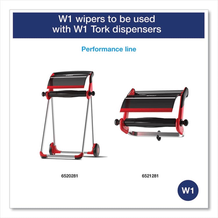 ESSITY Heavy-Duty Paper Wiper, 1-Ply, 11.1" x 800 ft, Blue (TRK450304) thumbnail 4