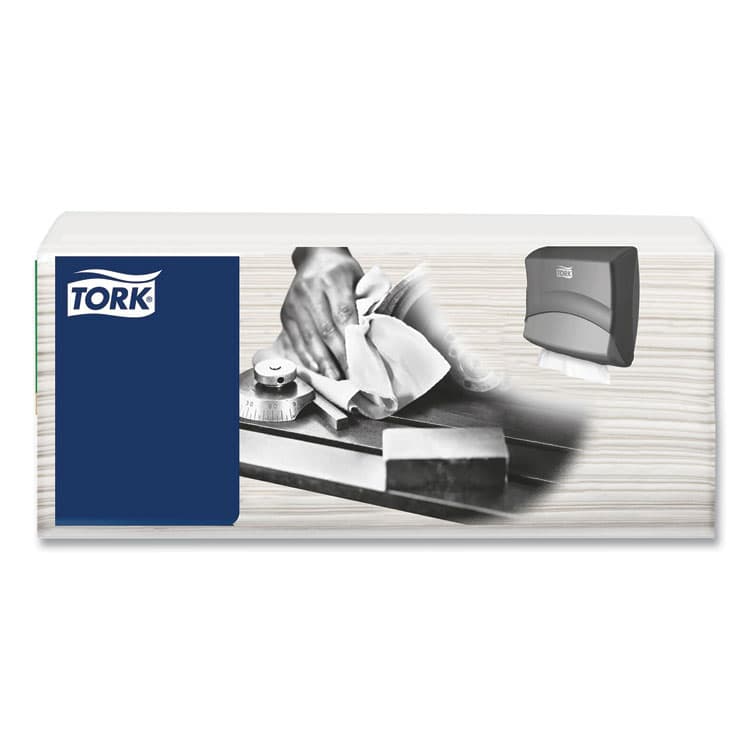 ESSITY Heavy-Duty Cleaning Cloth, 14 x 16.34, White, 105/Pack, 4 Packs/Carton (TRK530182)