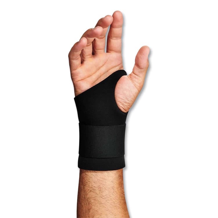 ERGODYNE CORPORATION ProFlex 670 Ambidextrous Single Strap Wrist Support, X-Large, Fits Left/Right Hand, Black (EGO16615) thumbnail 3