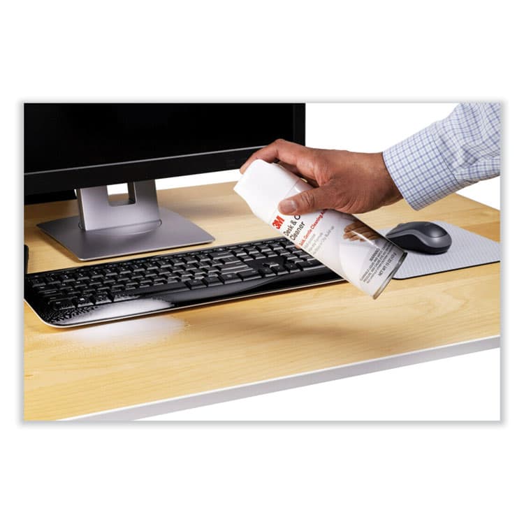 3M/COMMERCIAL TAPE DIV. Desk and Office Spray Cleaner, 15 oz Aerosol Spray (MMM573) thumbnail 4