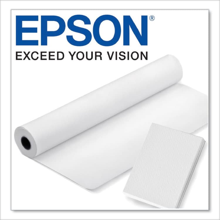 EPSON AMERICA, . Dye Sub Transfer Paper, 75 gsm, 24" x 500 ft, Matte White (EPSS045519A) thumbnail 3