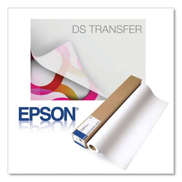 EPSON AMERICA, . Dye Sub Transfer Paper, 75 gsm, 24" x 500 ft, Matte White (EPSS045519A) thumbnail 4