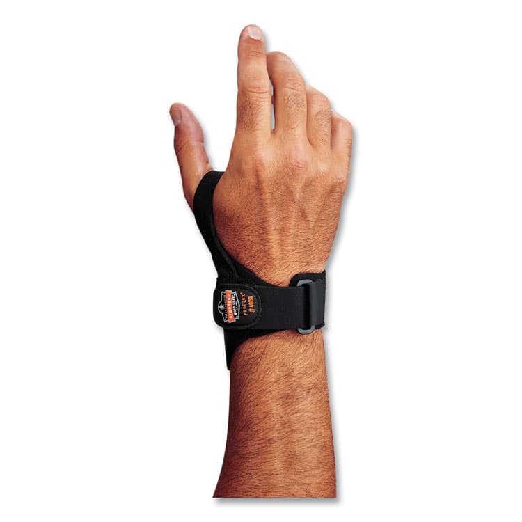 ERGODYNE CORPORATION ProFlex 4020 Lightweight Wrist Support, Large/X-Large, Fits Right Hand, Black (EGO70206) thumbnail 2
