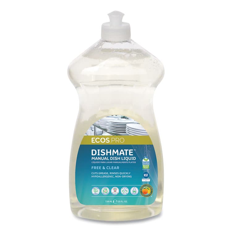 EARTH FRIENDLY PRODUCTS Dishmate Manual Dish Liquid, 25 oz Bottle (EOPPL97216EA)