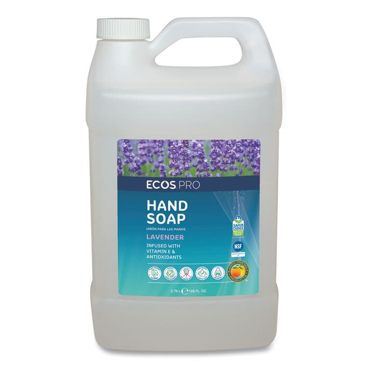 EARTH FRIENDLY PRODUCTS Liquid Hand Soap, Lavender Scent, 1 gal (EOPPL966504EA)