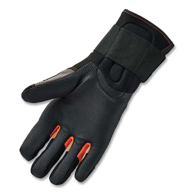 ERGODYNE CORPORATION ProFlex 9012 Certified AV Gloves + Wrist Support, EN388: 2121X, 15.5" Long, XX-Large, Black, Pair (EGO17736) thumbnail 3