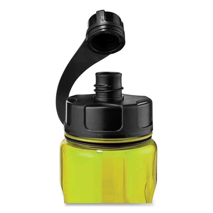 ERGODYNE CORPORATION Chill-Its 5151 Plastic Wide Mouth Water Bottle, 34 oz, Lime (EGO13153) thumbnail 2