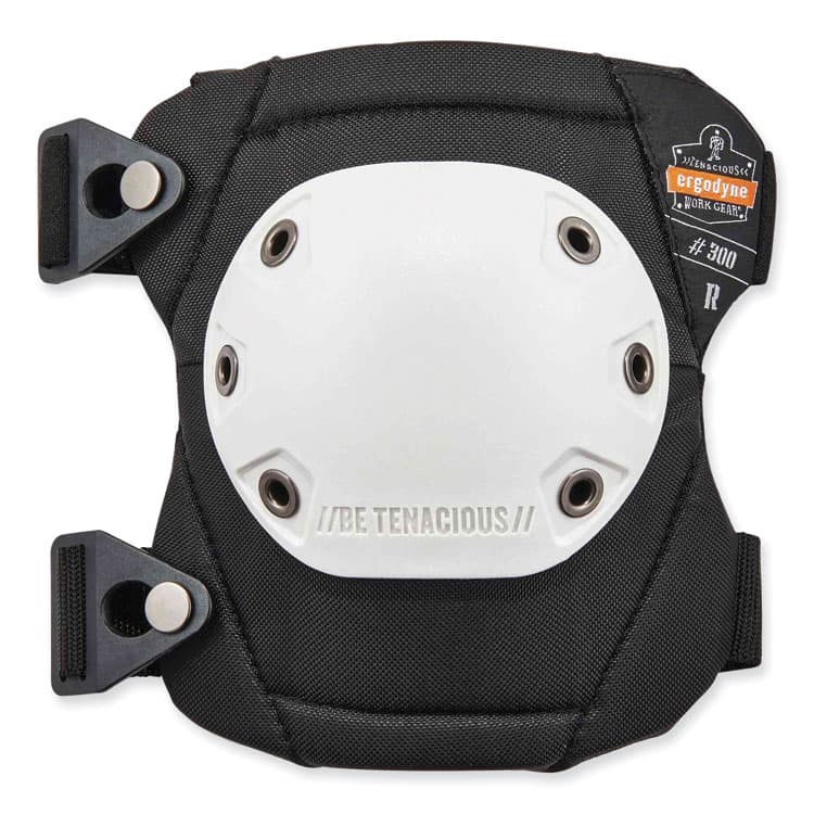 ERGODYNE CORPORATION ProFlex 300 Knee Pads, Rounded Hard Cap, Buckle Closure, One Size Fits Most, White Cap, Pair (EGO18300) thumbnail 2