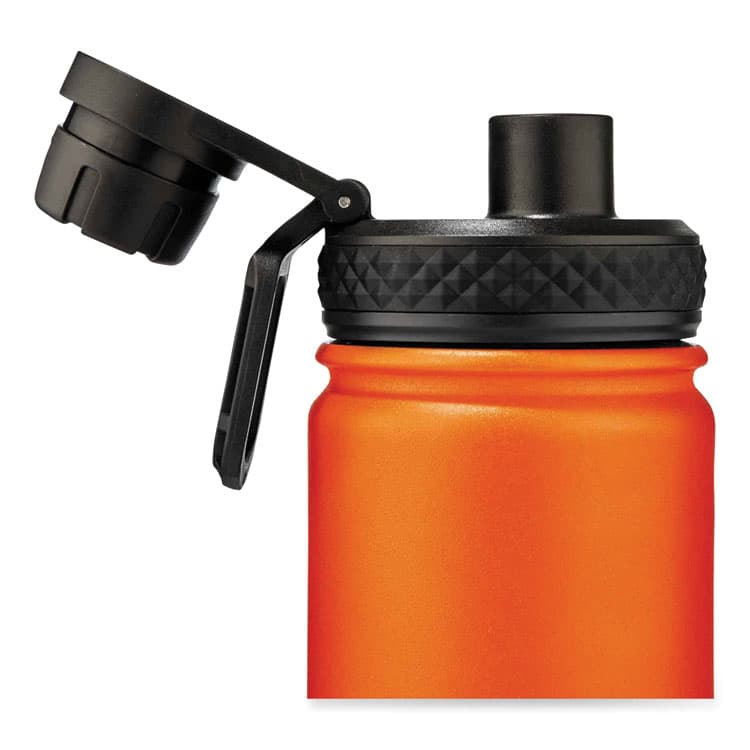 ERGODYNE CORPORATION Chill-Its 5152 Insulated Stainless Steel Water Bottle, 25 oz, Metal, Orange (EGO13166) thumbnail 2