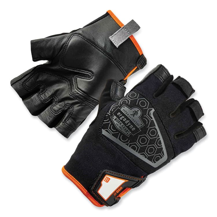 ERGODYNE CORPORATION ProFlex 860 Heavy Lifting Utility Gloves, EN388: 2101X, 11" Long, XX-Large, Black, Pair (EGO17286)